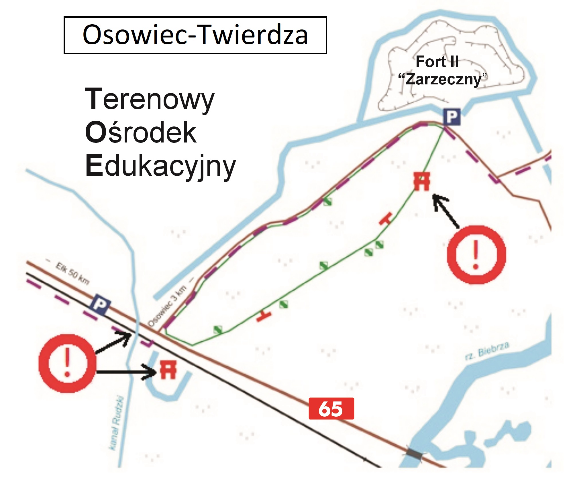 Miejsca wyłączone z ruchu turystycznego - TOE Osowiec