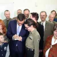 Wizyta Premiera Morawieckiego w Biebrzańskim Parku Narodowym