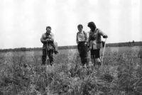 Rok 1971, Biebrza. Józef Witkowski, Andrzej Dyrcz, Przemysław Nawrocki