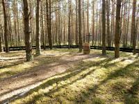 Sośnia - cmentarz żołnierzy niemieckich z 1915 roku  fot: c. werpachowski