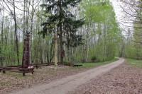 Miejsce pamięci walk narodowo-wyzwoleńczych.